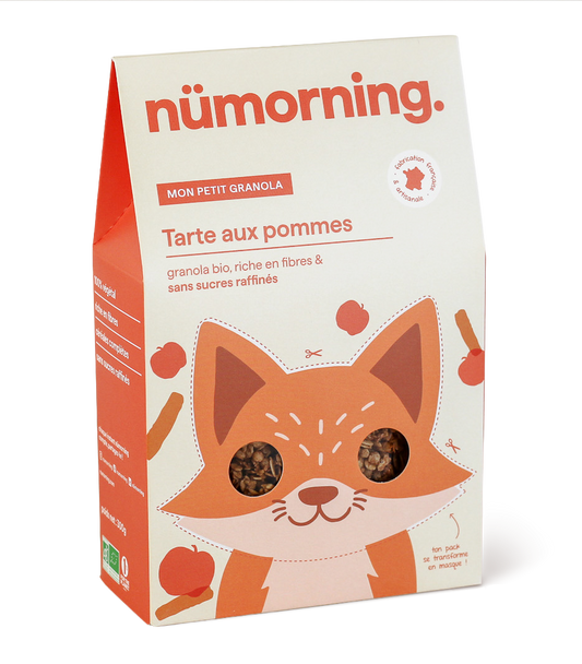 Mon petit granola tarte aux pommes bio - 1